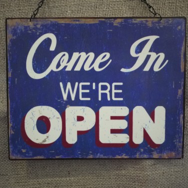 We're open - most of the time